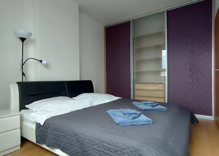 Sag Romantic 22 Floor Panorama Free Parking Free Wifi Apartament *