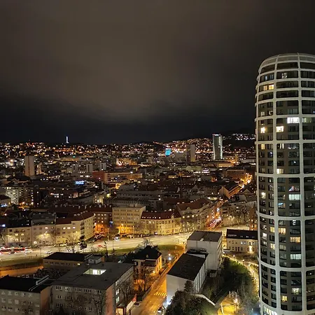 Appartement Sag Romantic 22 Floor Panorama Free Parking Free Wifi